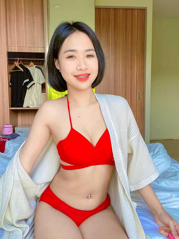 วาร์ป น้อง Narumon สาวน้อยสุดแซ่บซี๊ด Onlyfans เด็ดแทบละลาย 1