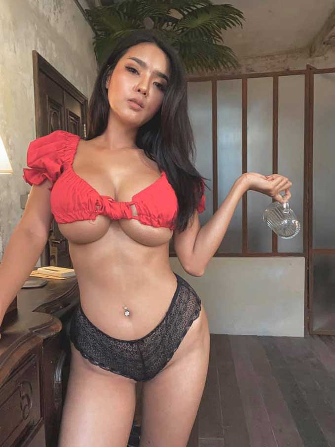 วาร์ป น้อง หญิงเนย สาวสวยหุ่นแซ่บสุดสะบึ้มไฟหน้า 700 cc. Onlyfans 5