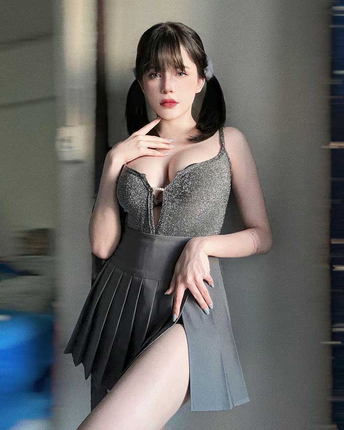 วาร์ป น้องจัสมิน สาวสวยตาคมหน้าฝรั่ง น่ารักสดใสขาวอมชมพู 17