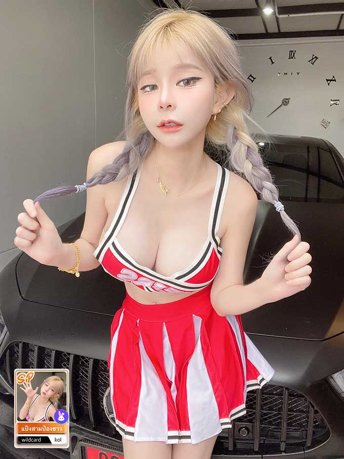 วาร์ป น้องแป้งสามป๋อง เน็ตไอดอลสาวสวย ดาวดัง นักแคสเกม สุดเซ็กซี่ 7