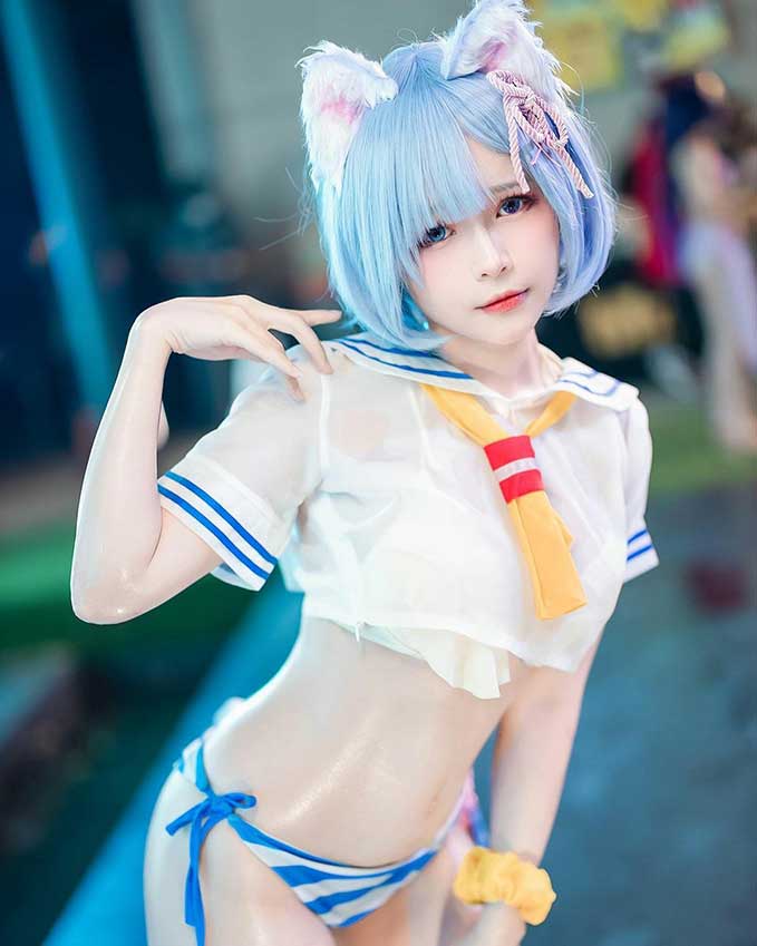 วาร์ป น้องไอโกะจัง สาวคอสเพลย์ไซซ์มินิ สุดแซ่บ Onlyfans เซ็กซี่ยั่วๆ 18
