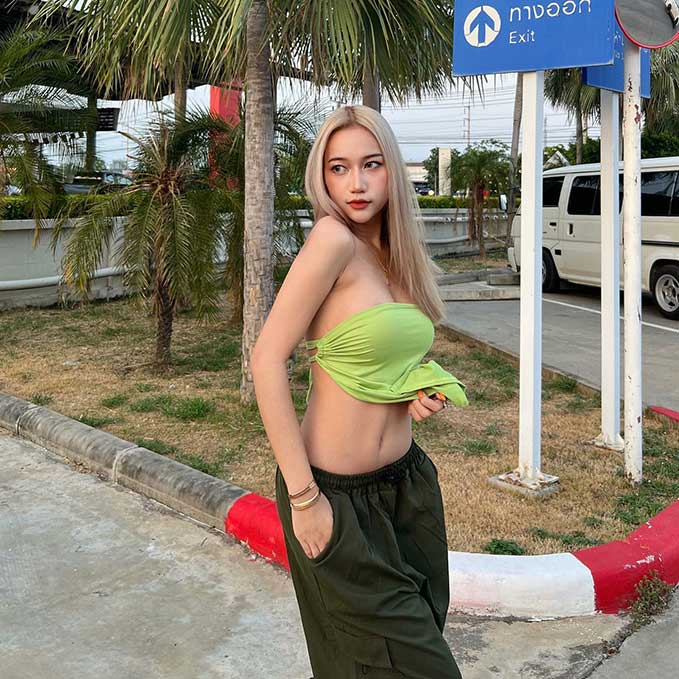 วาร์ป น้อง Nuj Nukphat เน็ตไอดอลสาวสุดแซ่บ น่ารักเซ็กซี่ อกสวย 8