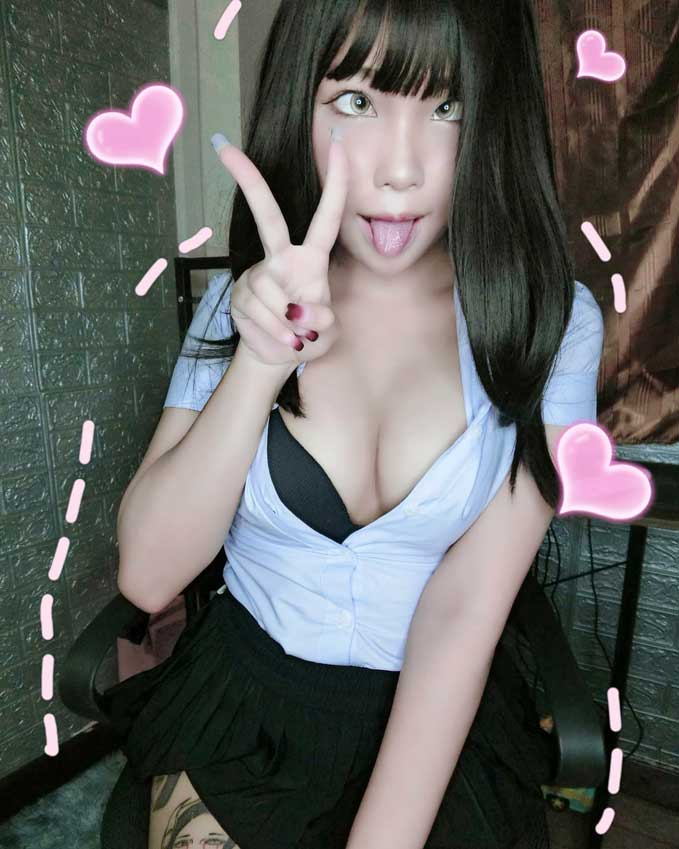 เปิดประวัติ ต้าวมี่ Shin No สาวฮอต สายโลลิ เซ็กซี่ น่ารัก ไฟหน้าอกทะลัก 14