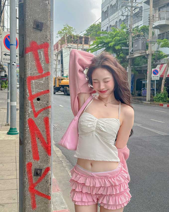 เปิดประวัติ พิมพ์ กรกนก สาวสวยInfluencer ดีกรีนางแบบเสื้อผ้าสายเกาหลี 19