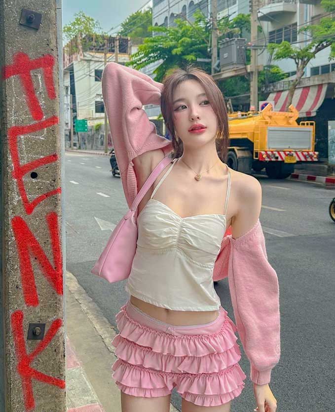 เปิดประวัติ พิมพ์ กรกนก สาวสวยInfluencer ดีกรีนางแบบเสื้อผ้าสายเกาหลี 22