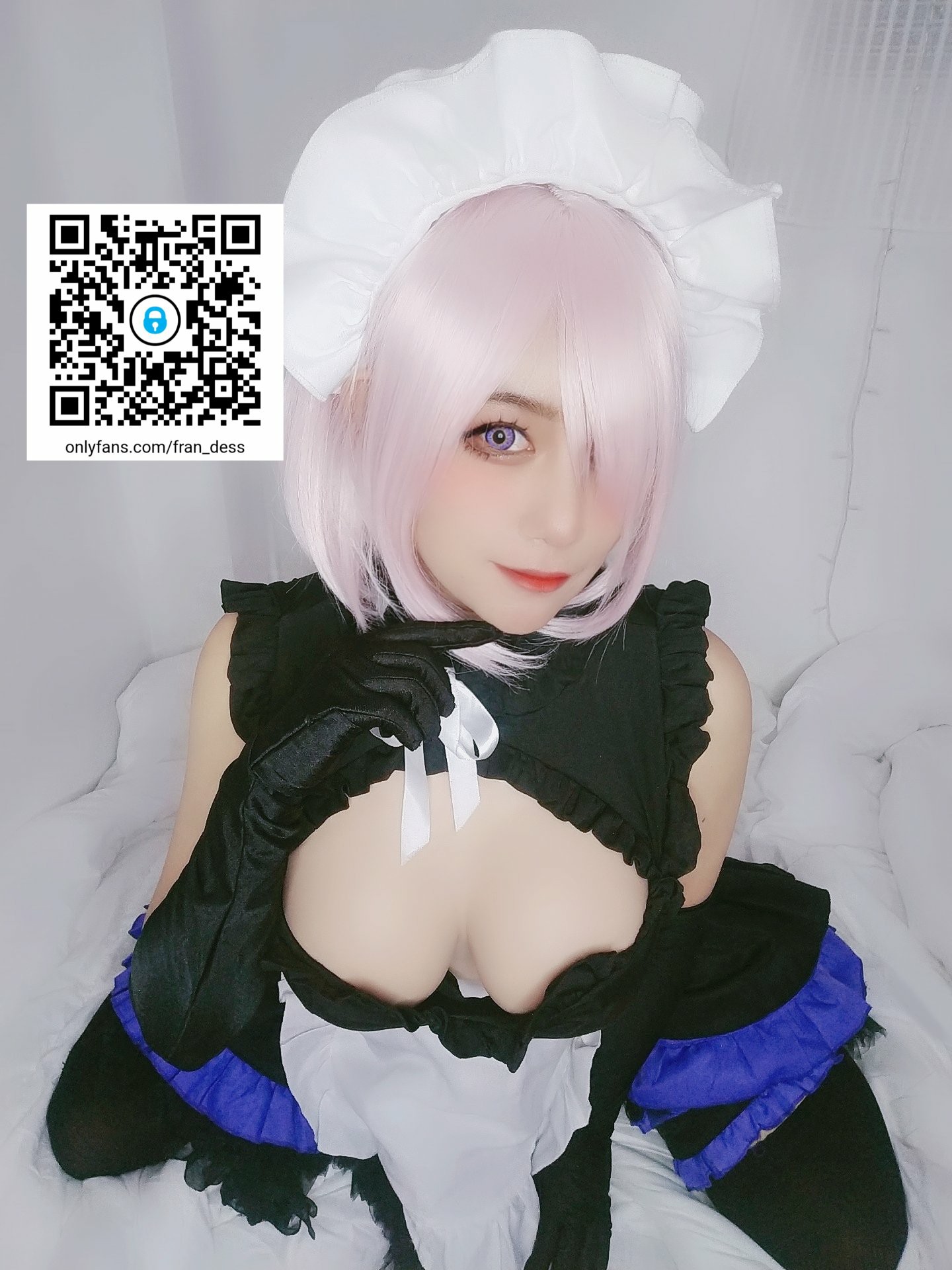 เปิดประวัติ น้อง Frandes สาวหมวย OnlyFans สายคอสเพลย์ ขาว เซ็กซี่ 4