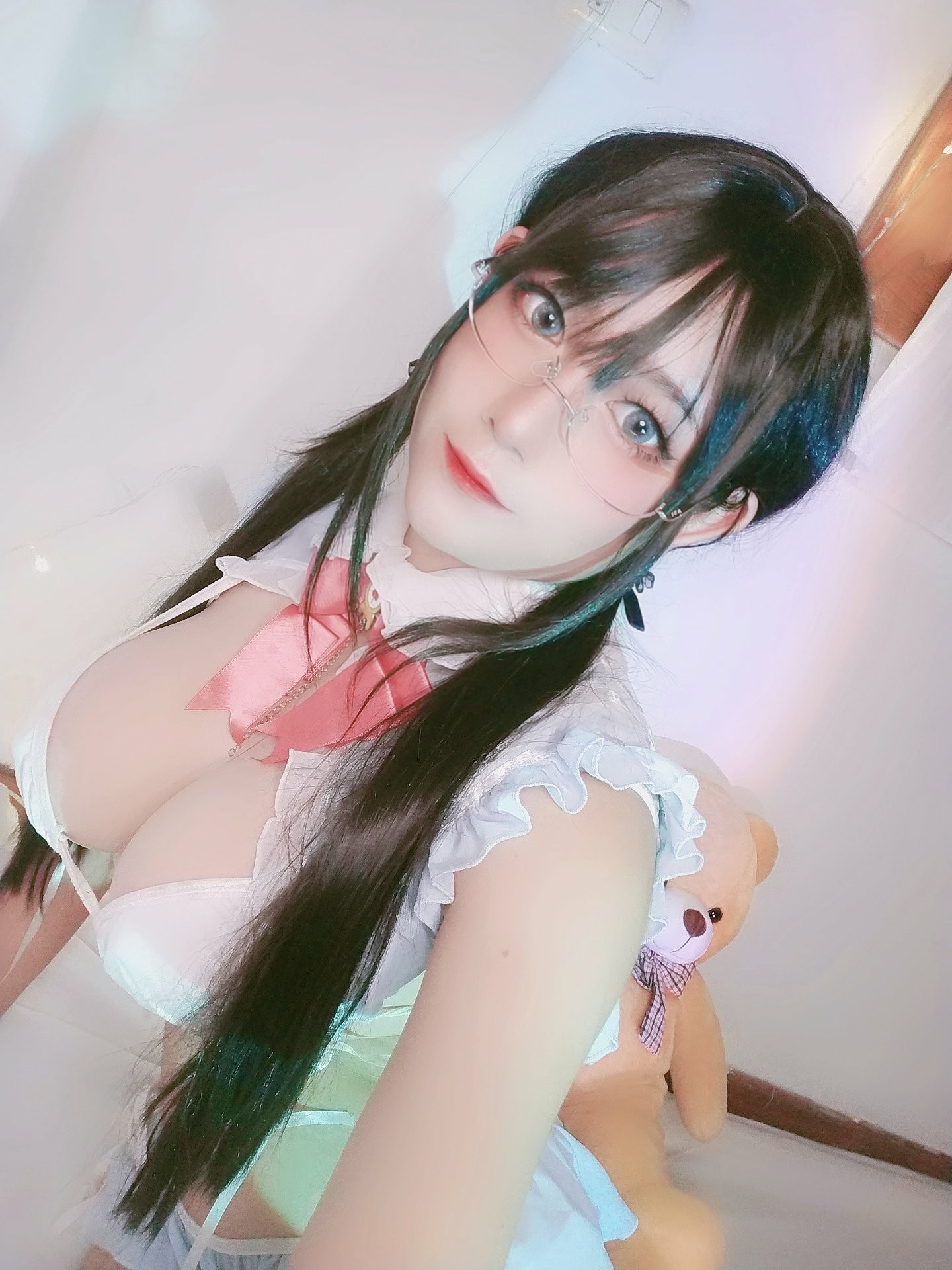 เปิดประวัติ น้อง Frandes สาวหมวย OnlyFans สายคอสเพลย์ ขาว เซ็กซี่ 6